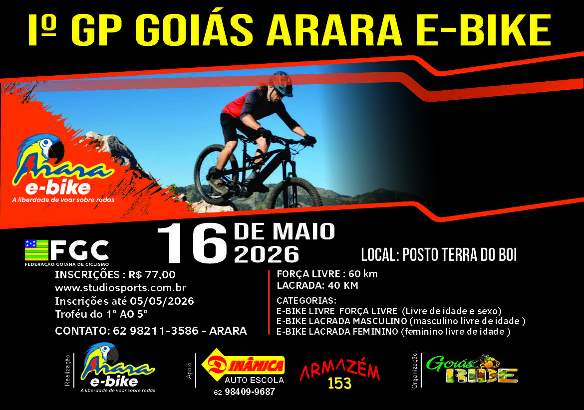 1º GP GOIÁS ARARA E-BIKE